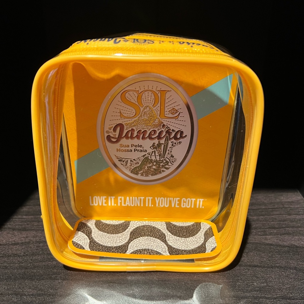 Sol de Janeiro Jet Set Vinyl Travel Toiletry Case Pouch
